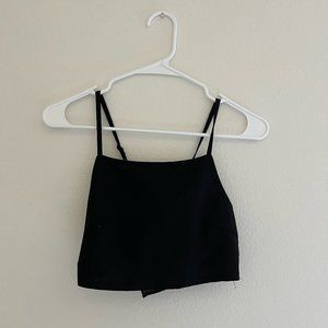 Black Cropped Top